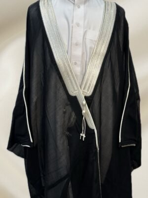 البشت الملكي بالزري الفضي