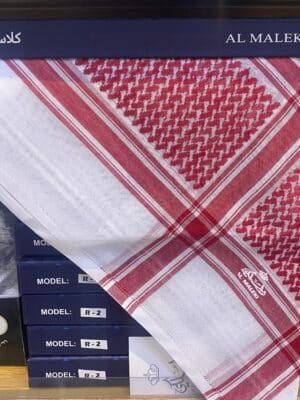 شماغ الملكي كلاسك أحمر