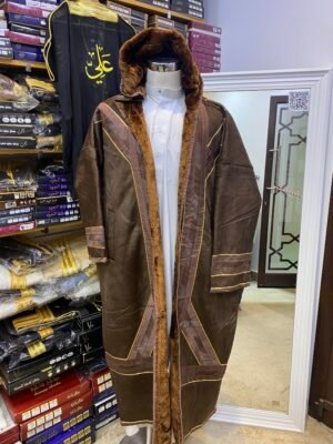 فروة سورية فاخرة ... بني فاتح