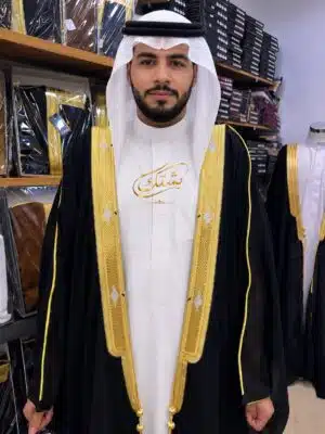بشت الفخامة الأسود بدقة الطابوق*